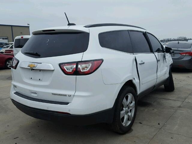 1GNKRGKD3GJ209610 - 2016 CHEVROLET TRAVERSE L WHITE photo 4