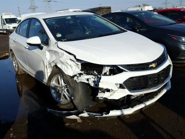 1G1BE5SM8H7113178 - 2017 CHEVROLET CRUZE LT WHITE photo 1