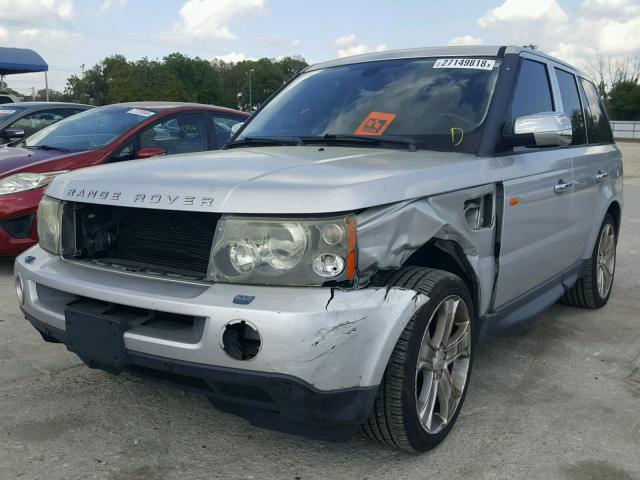 SALSF25416A918544 - 2006 LAND ROVER RANGE ROVE SILVER photo 2