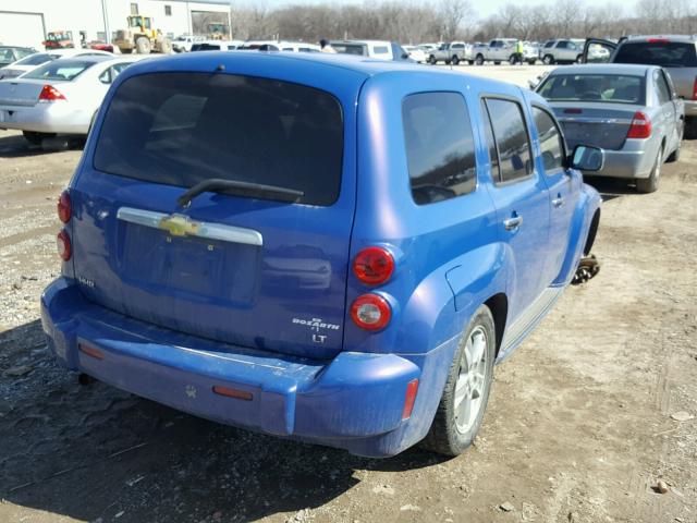 3GNDA23D78S573644 - 2008 CHEVROLET HHR LT BLUE photo 4