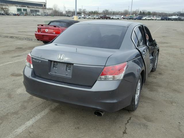 1HGCP2F43AA045333 - 2010 HONDA ACCORD LXP GRAY photo 4