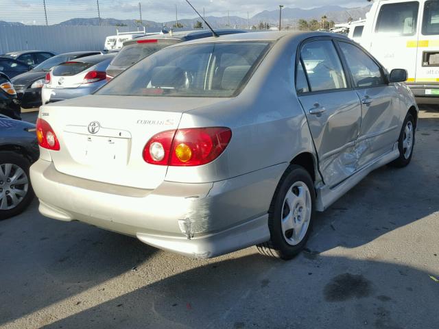 1NXBR32EX4Z302527 - 2004 TOYOTA COROLLA CE SILVER photo 4