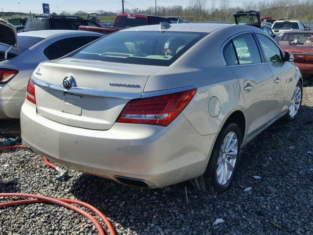 1G4GB5G37GF116031 - 2016 BUICK LACROSSE BEIGE photo 4