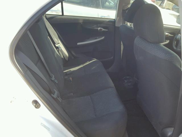 1NXBE4EE3AZ251087 - 2010 TOYOTA COROLLA XR 白色 照片 6