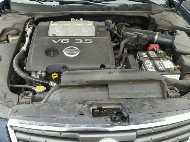 1N4BA41E27C842621 - 2007 NISSAN MAXIMA SE BLUE photo 7