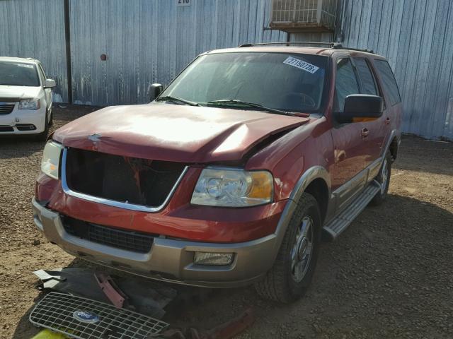 1FMPU17L74LA53643 - 2004 FORD EXPEDITION RED photo 2