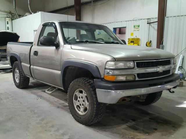 1GCEK14V3XZ175490 - 1999 CHEVROLET SILVERADO TAN photo 1