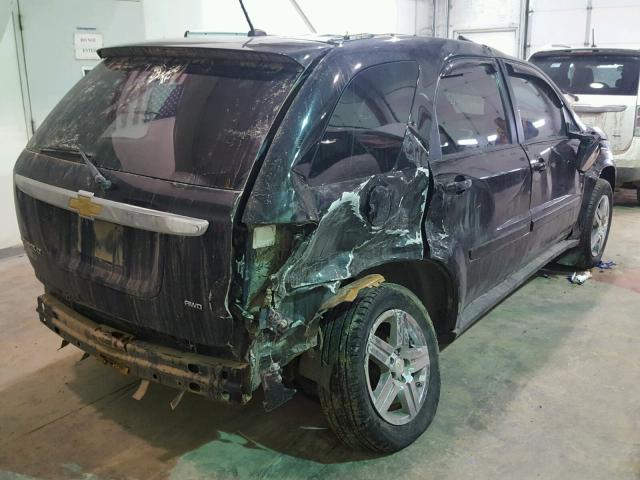 2CNDL73F576100688 - 2007 CHEVROLET EQUINOX LT BLACK photo 4