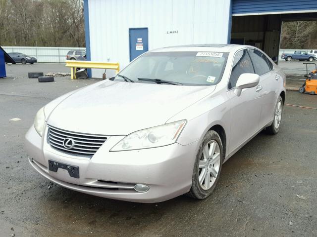 JTHBJ46G672008232 - 2007 LEXUS ES 350 SILVER photo 2