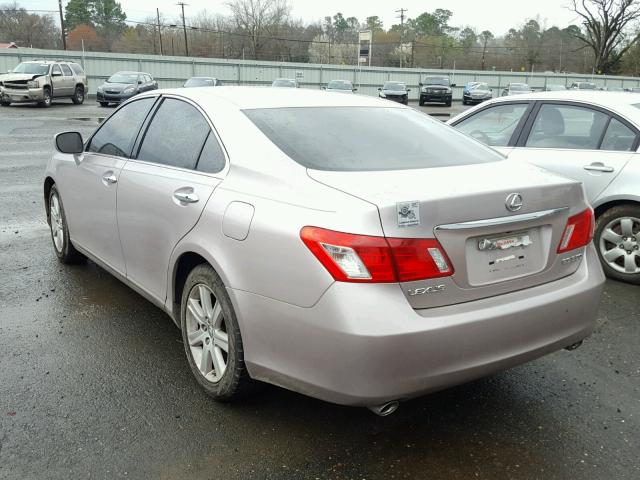 JTHBJ46G672008232 - 2007 LEXUS ES 350 SILVER photo 3