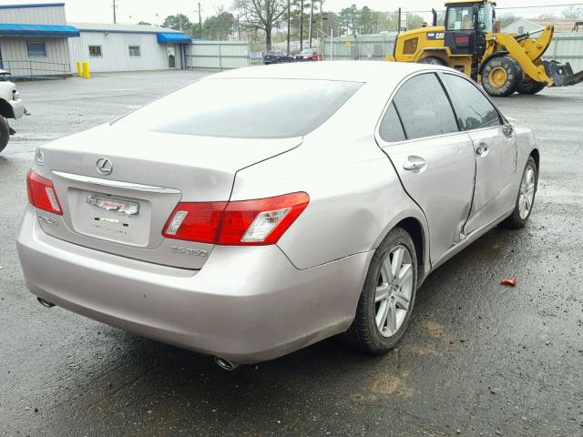 JTHBJ46G672008232 - 2007 LEXUS ES 350 SILVER photo 4