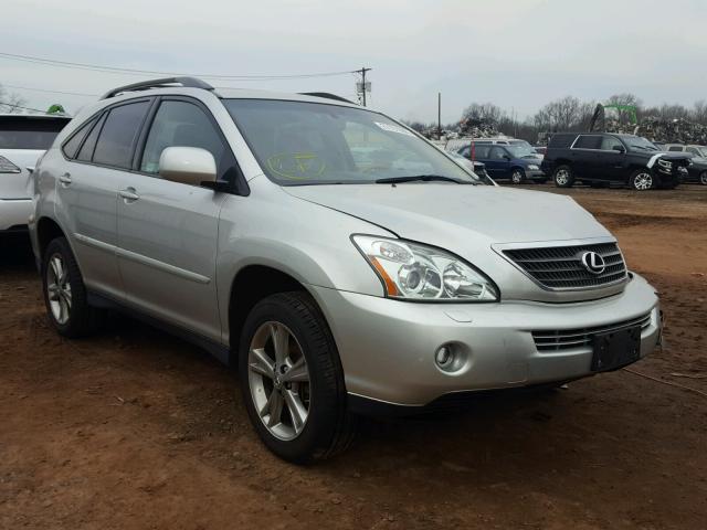 JTJHW31U872013420 - 2007 LEXUS RX 400H GRAY photo 1