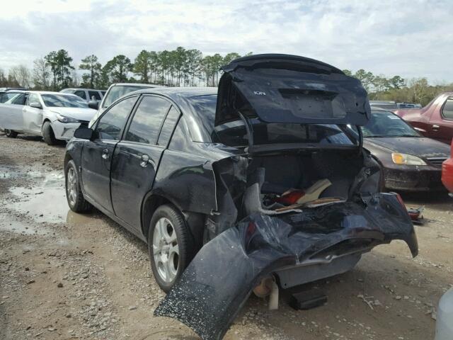 1G8AZ52F14Z180741 - 2004 SATURN ION LEVEL BLACK photo 3