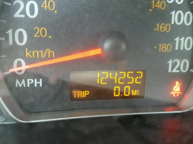 1G8AZ52F14Z180741 - 2004 SATURN ION LEVEL BLACK photo 8