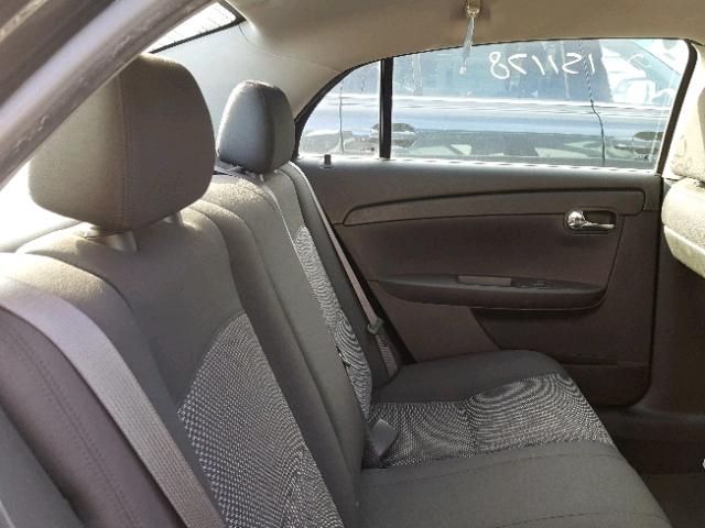 1G1ZC5EB6AF277491 - 2010 CHEVROLET MALIBU 1LT 黑色 照片 6