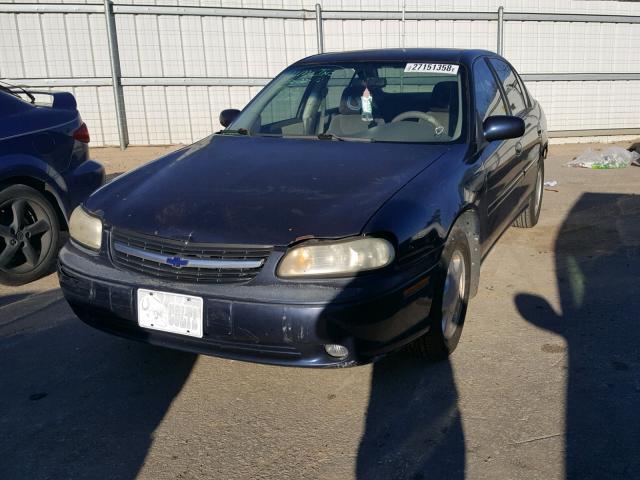 1G1NE52J3Y6188542 - 2000 CHEVROLET MALIBU LS BLUE photo 2