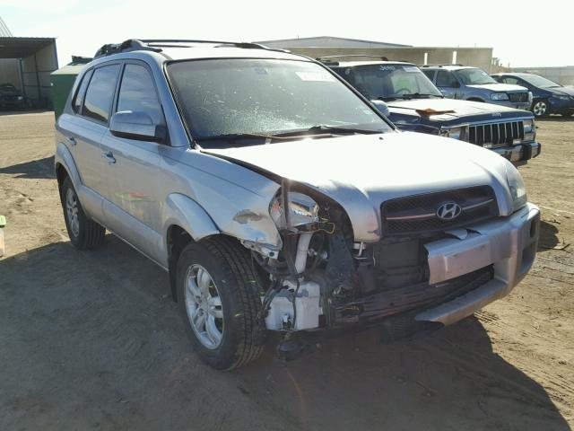 KM8JN12D87U583413 - 2007 HYUNDAI TUCSON SE SILVER photo 1