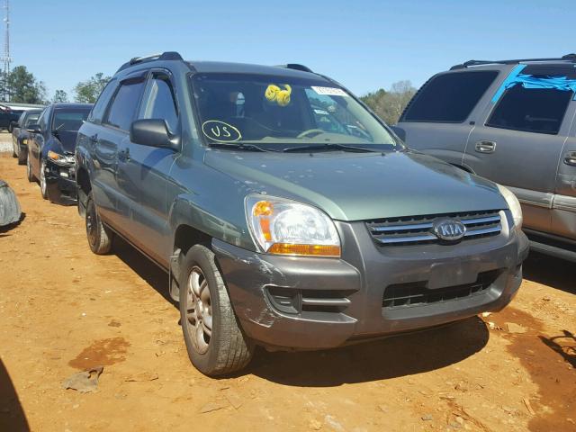 KNDJF723X77417503 - 2007 KIA SPORTAGE E GRAY photo 1