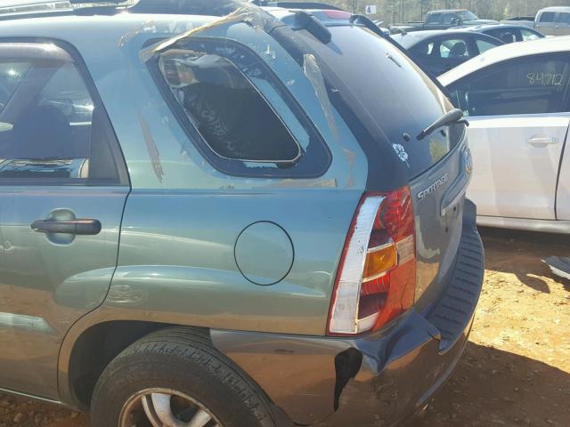 KNDJF723X77417503 - 2007 KIA SPORTAGE E GRAY photo 9