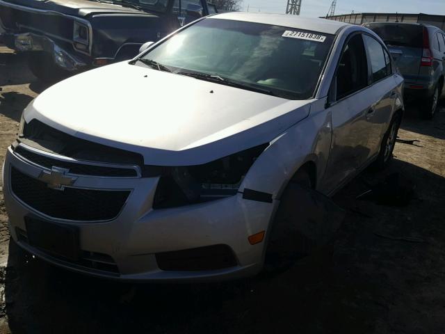 1G1PC5SB0D7299786 - 2013 CHEVROLET CRUZE LT SILVER photo 9