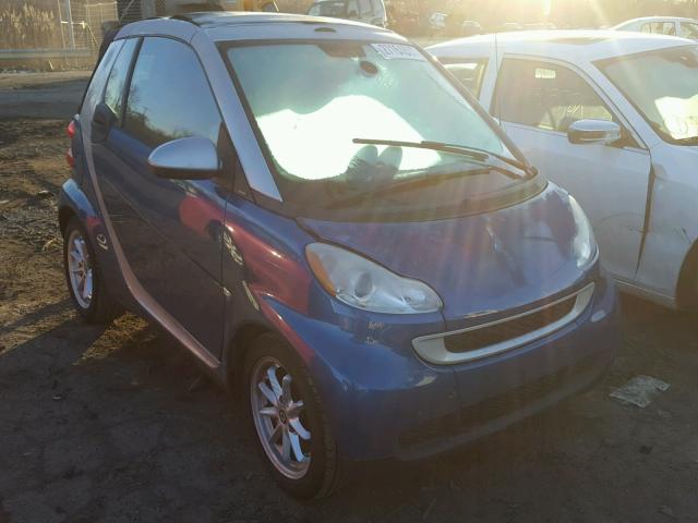 WMEEK31X09K217211 - 2009 SMART FORTWO PAS BLUE photo 1