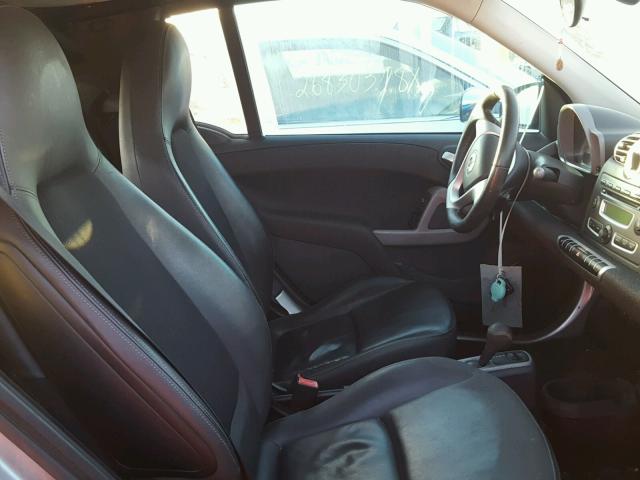 WMEEK31X09K217211 - 2009 SMART FORTWO PAS BLUE photo 5