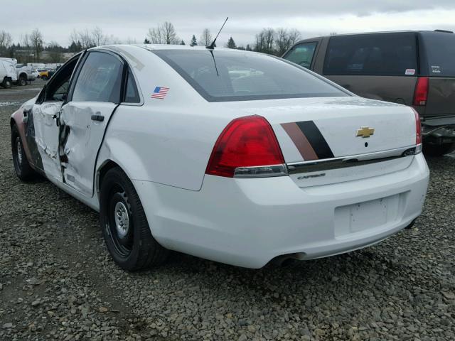 6G3NS5U24EL927990 - 2014 CHEVROLET CAPRICE PO WHITE photo 3