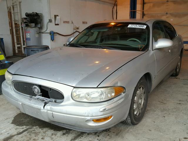 1G4HR54K81U164264 - 2001 BUICK LESABRE LI SILVER photo 2