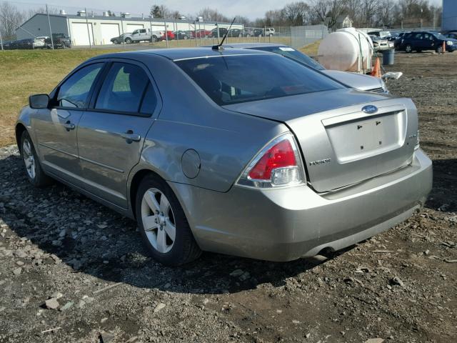 3FAHP07189R150048 - 2009 FORD FUSION SE GRAY photo 3