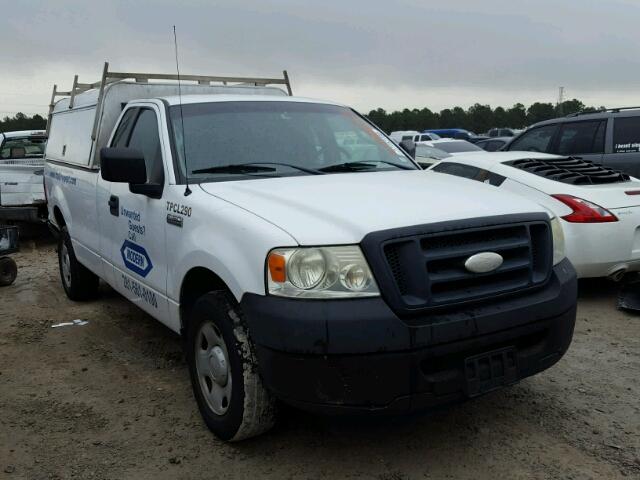 1FTRF12237KD34337 - 2007 FORD F150 WHITE photo 1