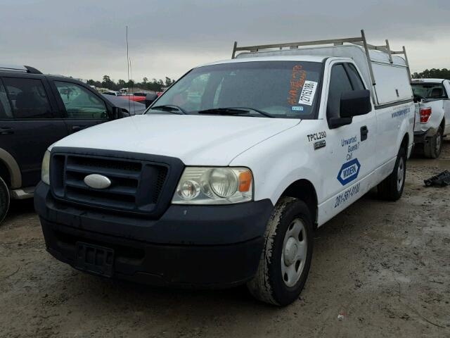 1FTRF12237KD34337 - 2007 FORD F150 WHITE photo 2