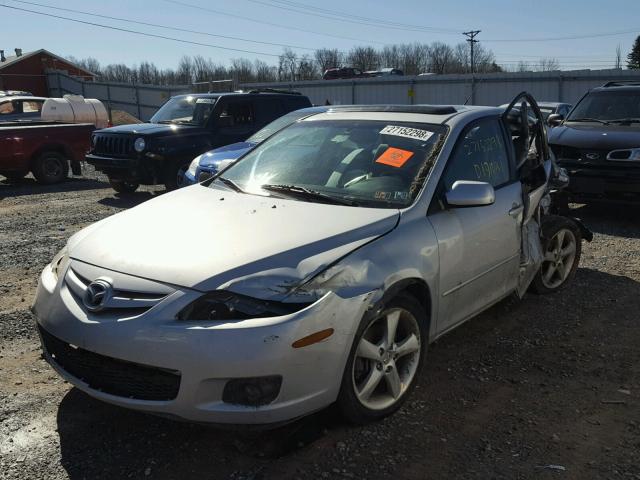 1YVHP80C965M51747 - 2006 MAZDA 6 I SILVER photo 2