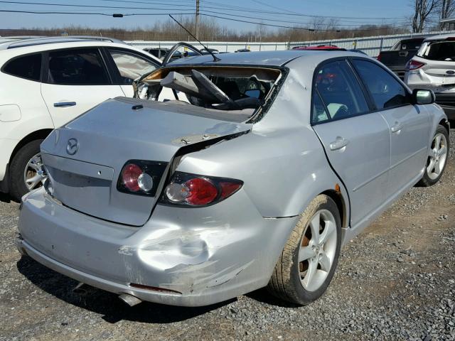 1YVHP80C965M51747 - 2006 MAZDA 6 I SILVER photo 4