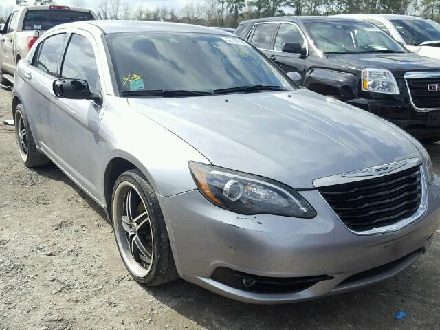 1C3CCBBBXDN543156 - 2013 CHRYSLER 200 TOURIN SILVER photo 1