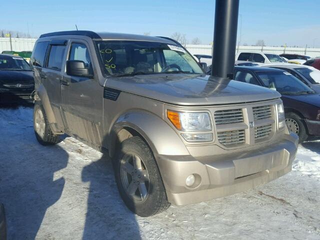 1D4PU5GK5AW124421 - 2010 DODGE NITRO SXT GOLD photo 1