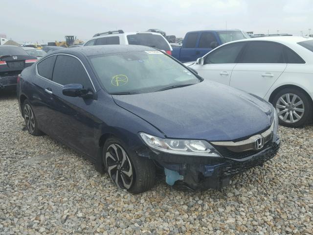 1HGCT1B44GA011115 - 2016 HONDA ACCORD LX- BLUE photo 1