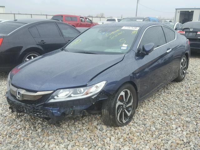 1HGCT1B44GA011115 - 2016 HONDA ACCORD LX- BLUE photo 2