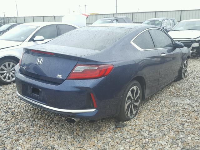 1HGCT1B44GA011115 - 2016 HONDA ACCORD LX- BLUE photo 4