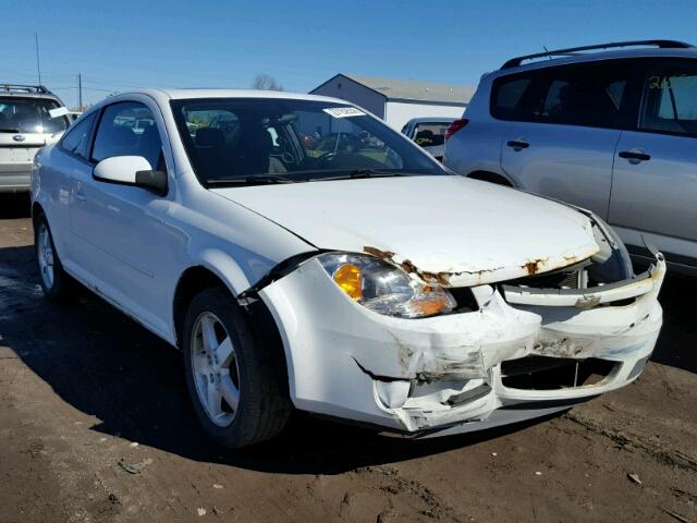 1G1AL12F357671253 - 2005 CHEVROLET COBALT LS WHITE photo 1