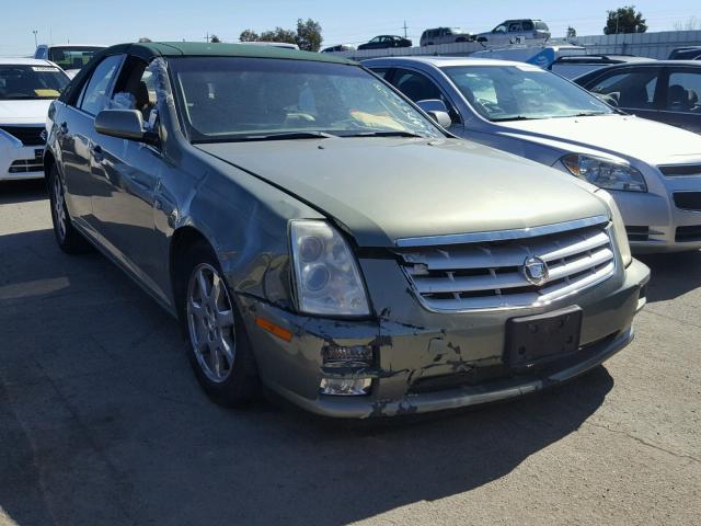 1G6DC67A150181873 - 2005 CADILLAC STS GREEN photo 1