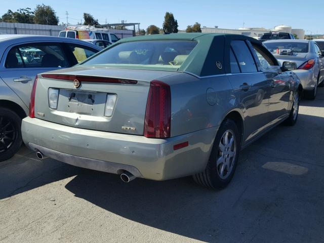1G6DC67A150181873 - 2005 CADILLAC STS GREEN photo 4