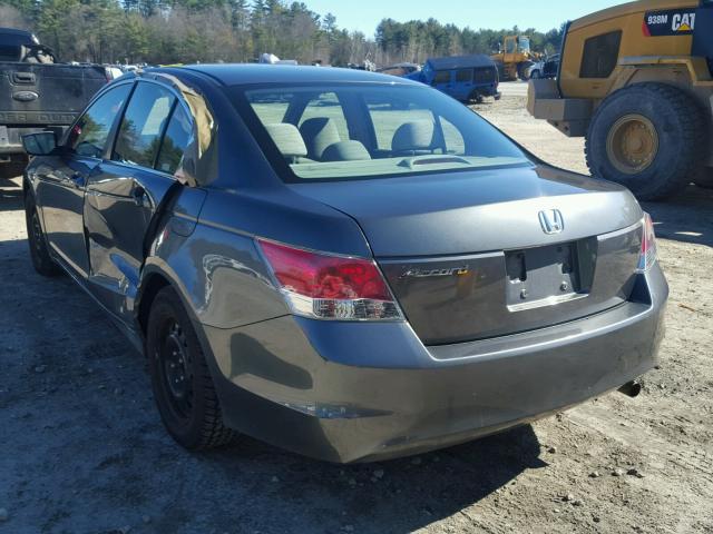 1HGCP25348A122200 - 2008 HONDA ACCORD LX GRAY photo 3