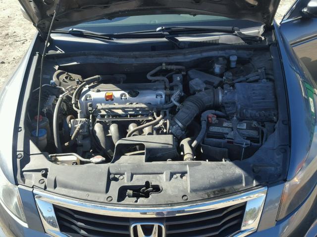 1HGCP25348A122200 - 2008 HONDA ACCORD LX GRAY photo 7