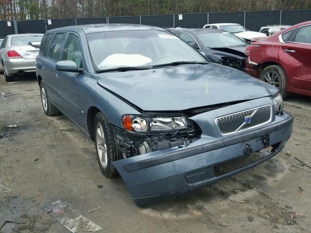 YV1SW59V042418579 - 2004 VOLVO V70 FWD BLUE photo 1