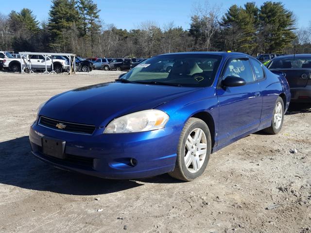 2G1WN161169342596 - 2006 CHEVROLET MONTE CARL BLUE photo 2