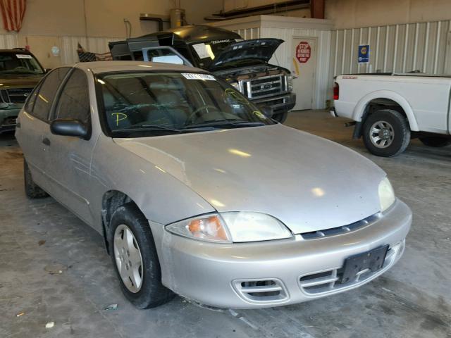 1G1JC524717240141 - 2001 CHEVROLET CAVALIER B SILVER photo 1