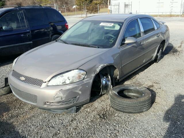 2G1WS55R679378597 - 2007 CHEVROLET IMPALA POL TAN photo 2