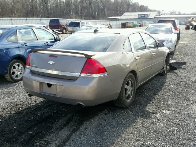 2G1WS55R679378597 - 2007 CHEVROLET IMPALA POL TAN photo 4