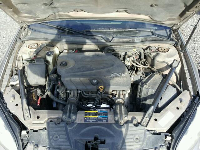 2G1WS55R679378597 - 2007 CHEVROLET IMPALA POL TAN photo 7