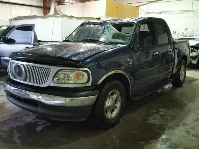 1FTRW07632KC88863 - 2002 FORD F150 SUPER BLUE photo 2